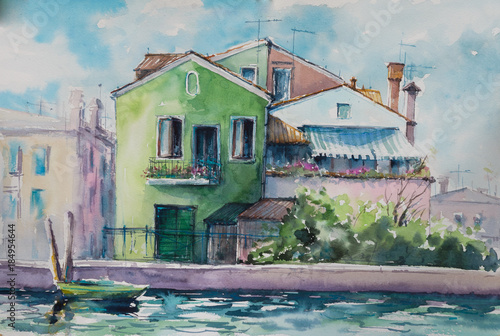 Sunny day on the waterfront...