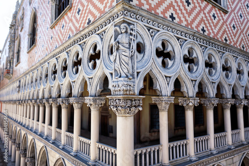 Old Venetian building facade.  © narstudio