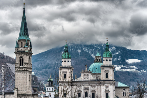 Blick auf Salzburger Dom