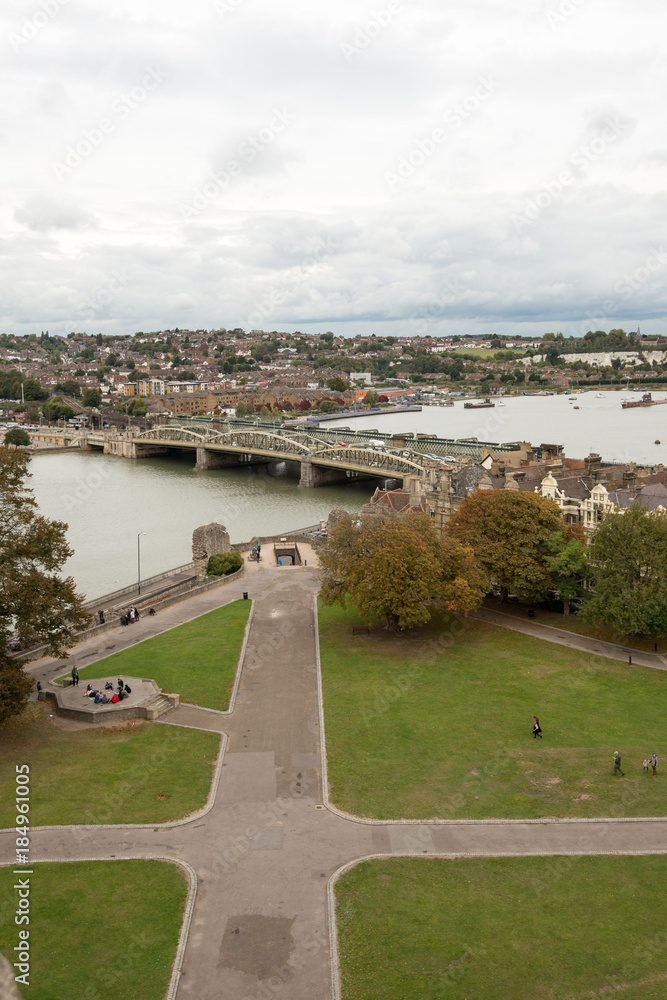View from Rochester Castle