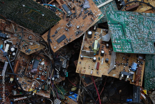 Φωτογραφία Recyclage de cartes électroniques