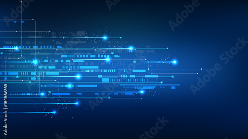 vector abstract background technology illustration communication data security