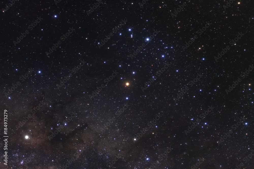 Fototapeta premium Milky way galaxy with stars and space dust in the universe