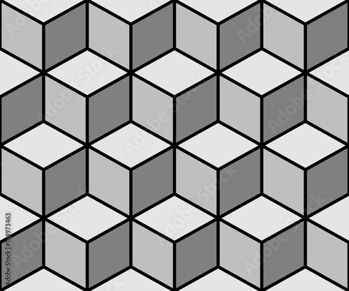 Cubes seamless background.
