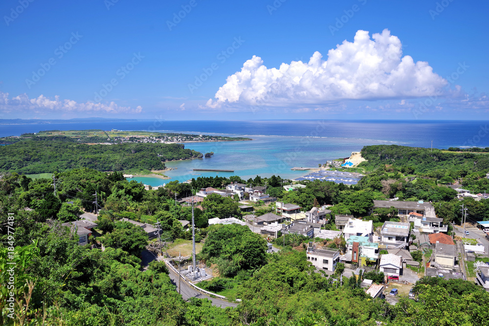 沖縄　宮城島の風景