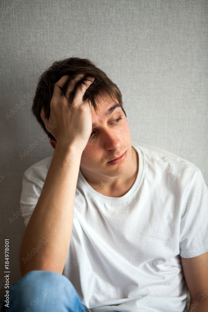 Sad Young Man Sad Young Man