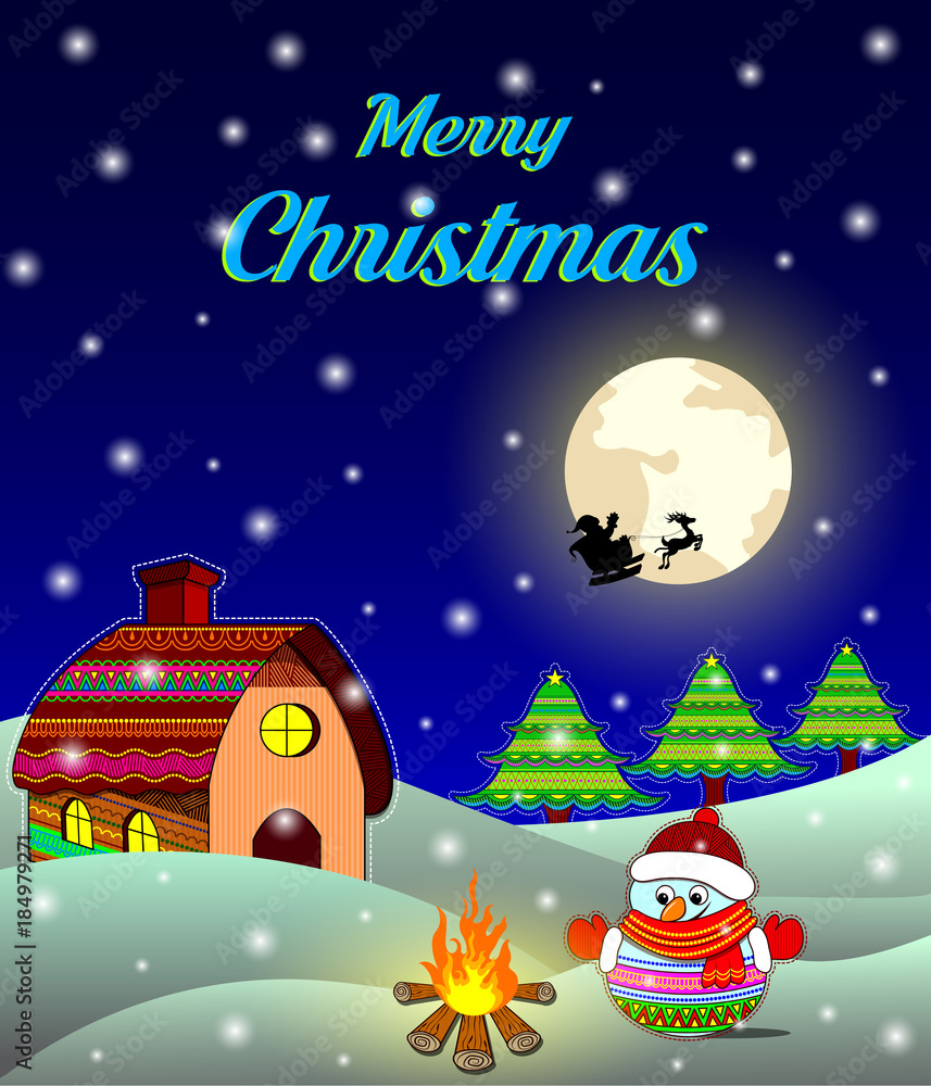 happy merry Christmas posters banners designs for Christmas