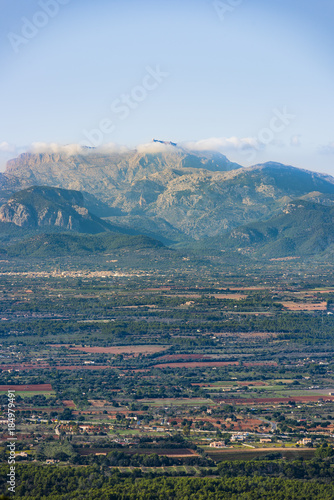 Mountain of Puig Major in Mallorca. Spain