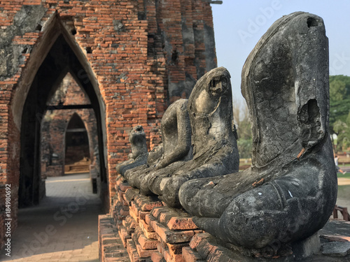 Buddha statues at Wat Chaiwatthanaram