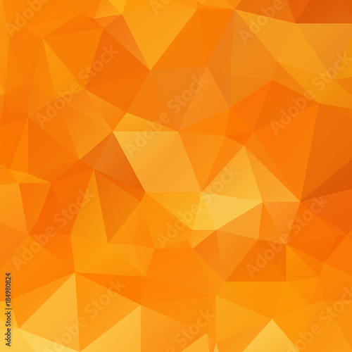 Abstract orange polygon texture
