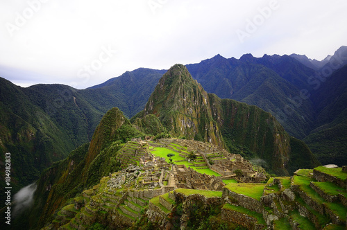 Machu Picchu: panoramical view