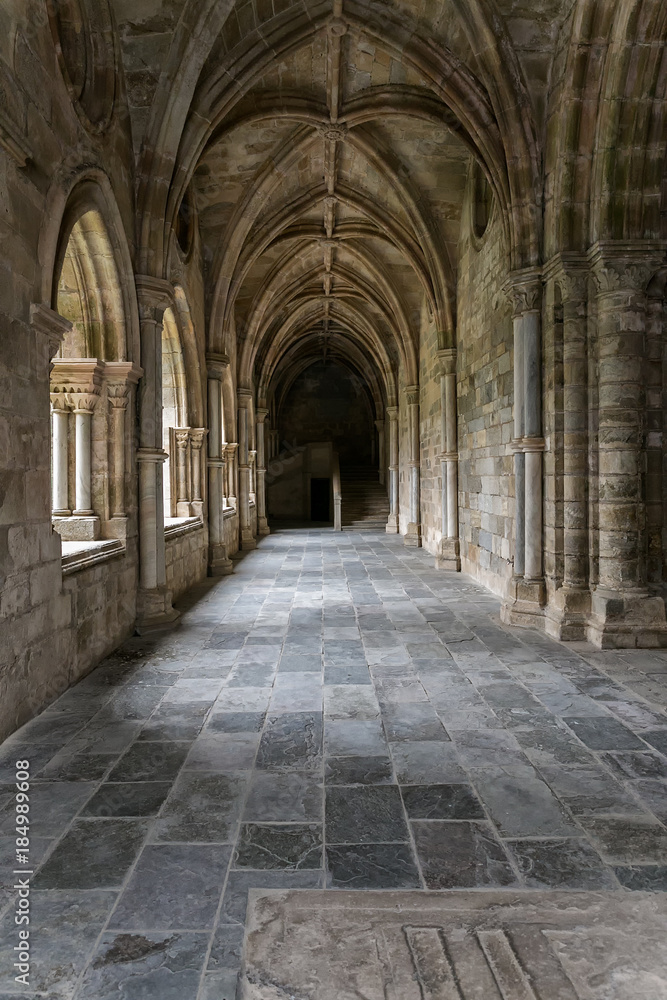 Cloister of the Evora Cathedral.