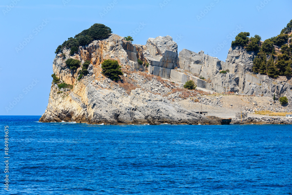 Palmaria island, La Spezia, Italy