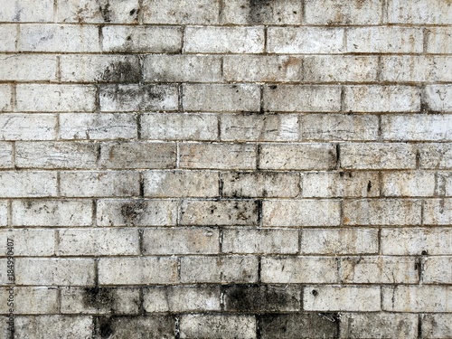 Old brick wall textured and background. Abstract image 