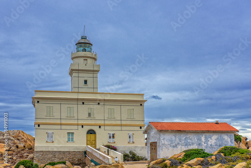 Leuchtturm Capo Testa Landzunge Sardinien