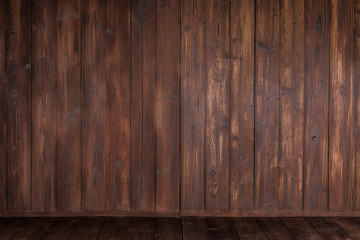 Wooden corner texture background