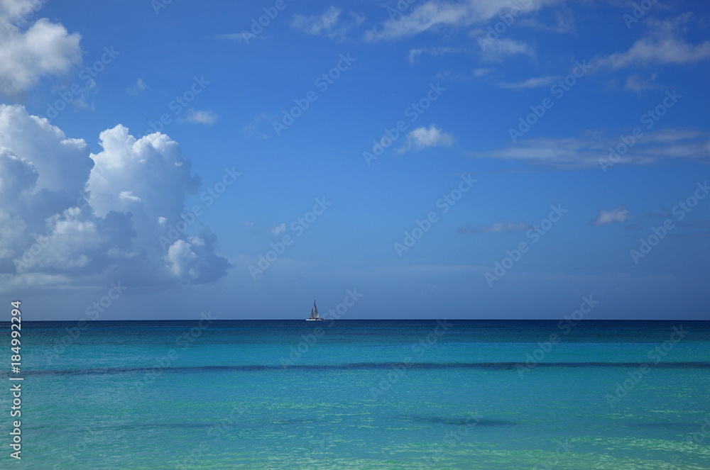 grand bleu des Caraïbes