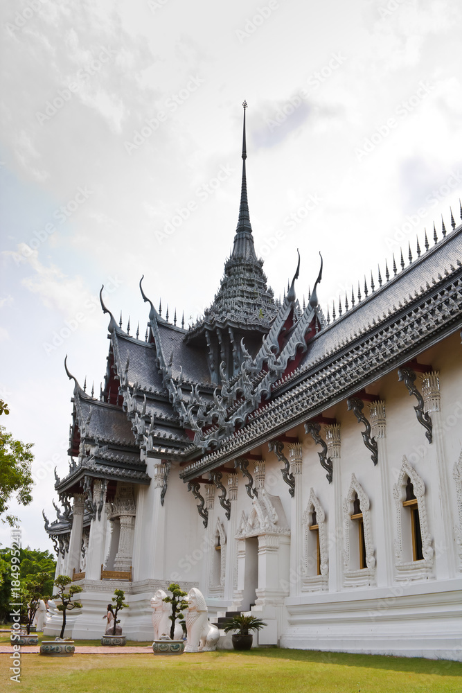 Fototapeta premium Sunpetch Palace, ancient Thai palace in Ayudha era