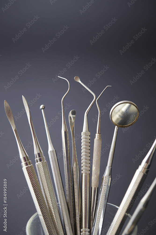 Dentist's medical tools Dentist's medical tools