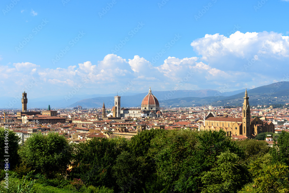 Obraz premium View of Florence from Piazzale Michelangelo, Florence, Italy