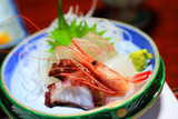 Sashimisliced raw fishslices of raw fish in Japan
