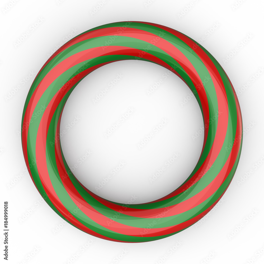 クリスマスカラーのリング クリスマスカラーのリング
