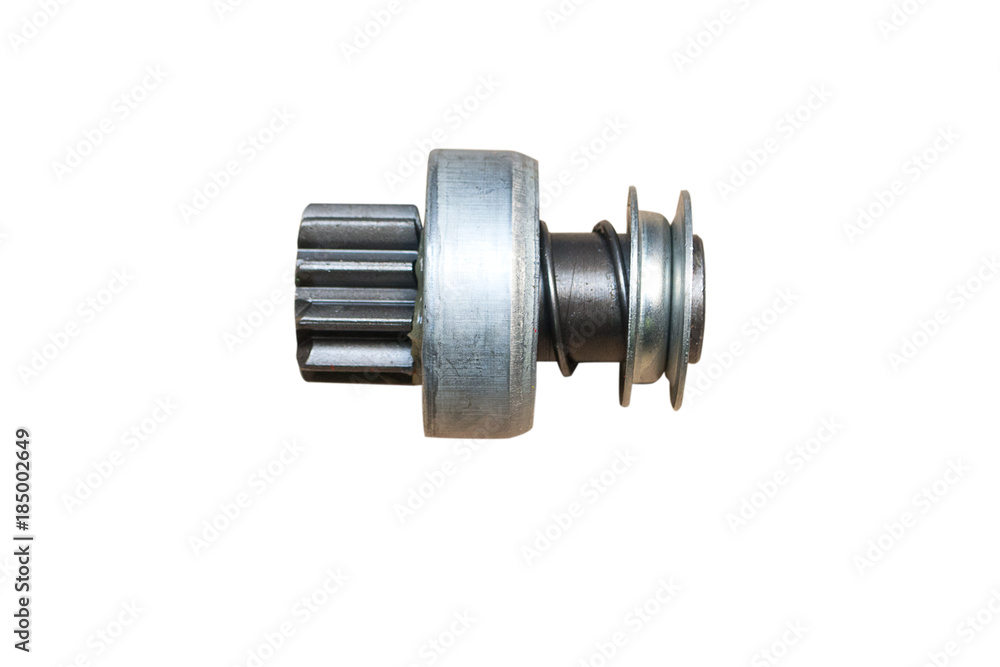 Bendix Drive starter. Detail for starter of automobile. Bendix Drive starter. Detail for starter of automobile.
