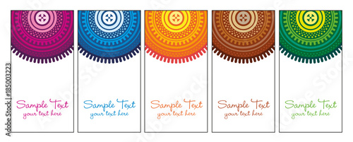 tarjetas roseton
