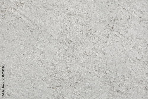 White painted stucco wall. Background texture