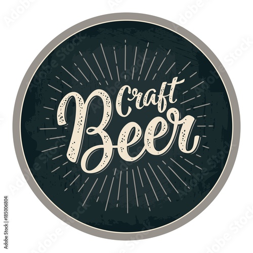 Craft Beer lettering