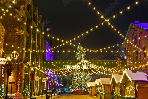 Christmas Market in Downtown Toronto