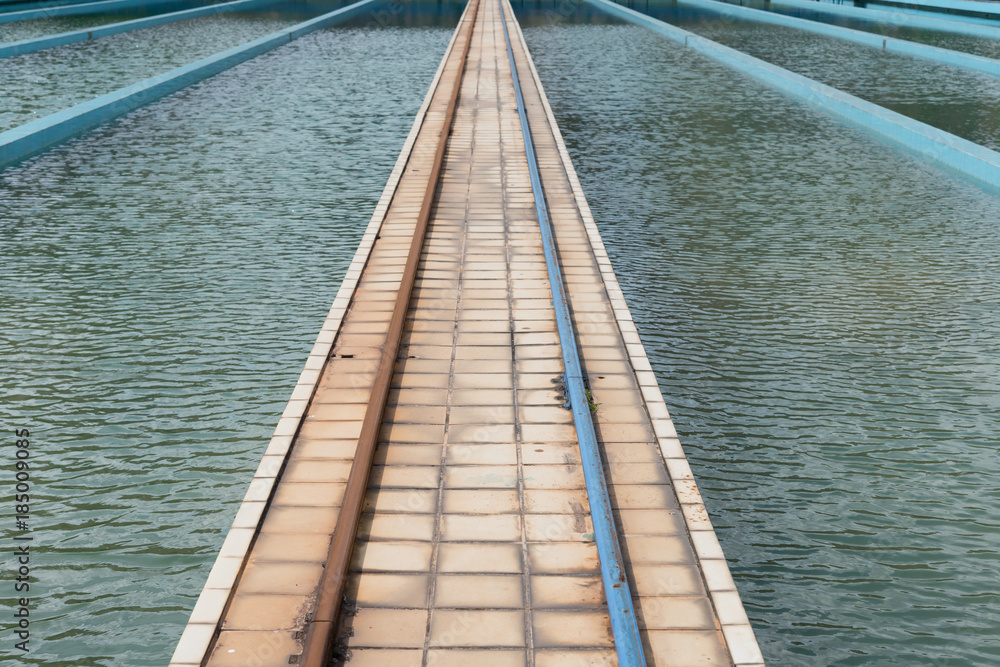 Fototapeta premium water treatment plant in outdoor
