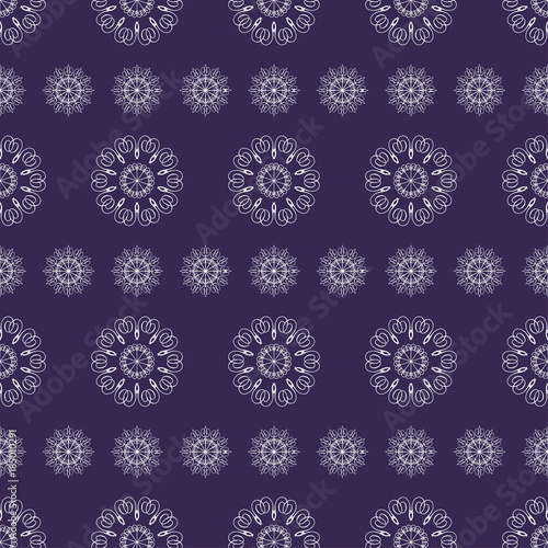 geometric pattern in white on an ultra - violet background