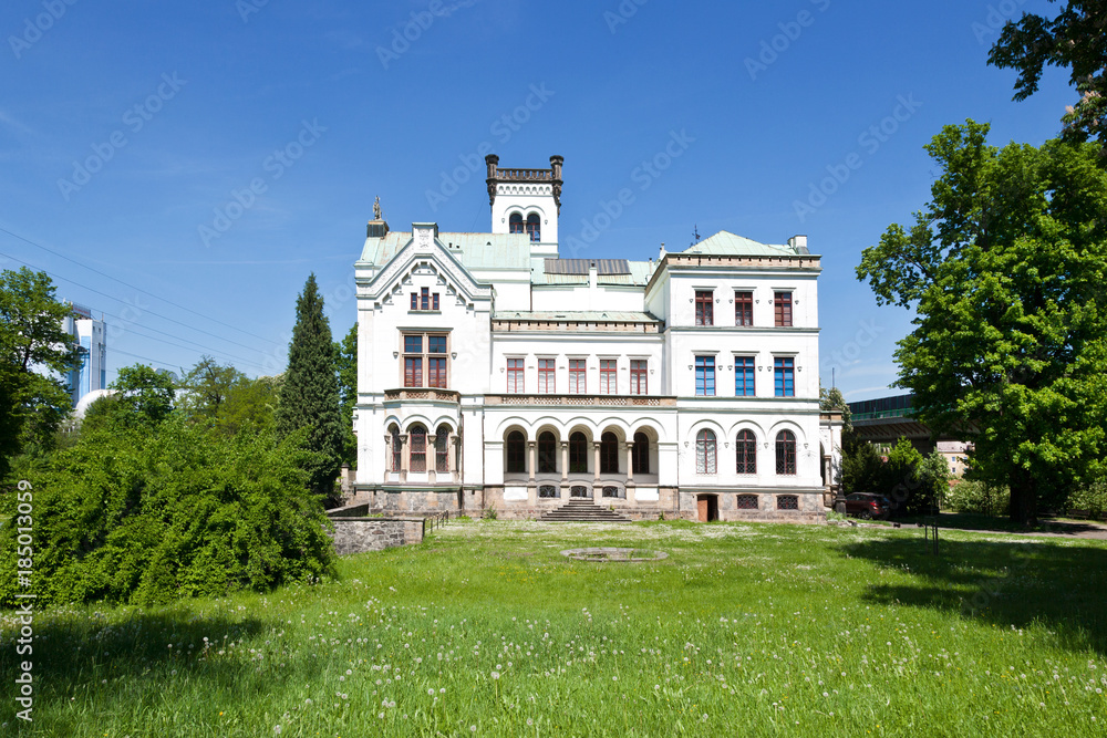 castle from 1856, Trmice, Usti nad Labem, Czech republic
