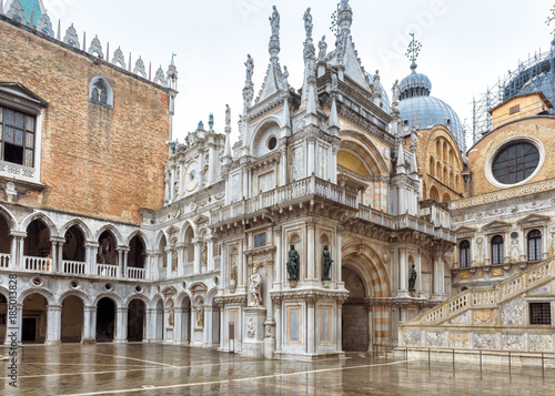 Doge`s Palace in Venice, Italy photo