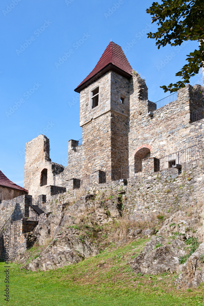 castle and chateau Klenova near Klatovy, Bohemian Forest, Czech republic