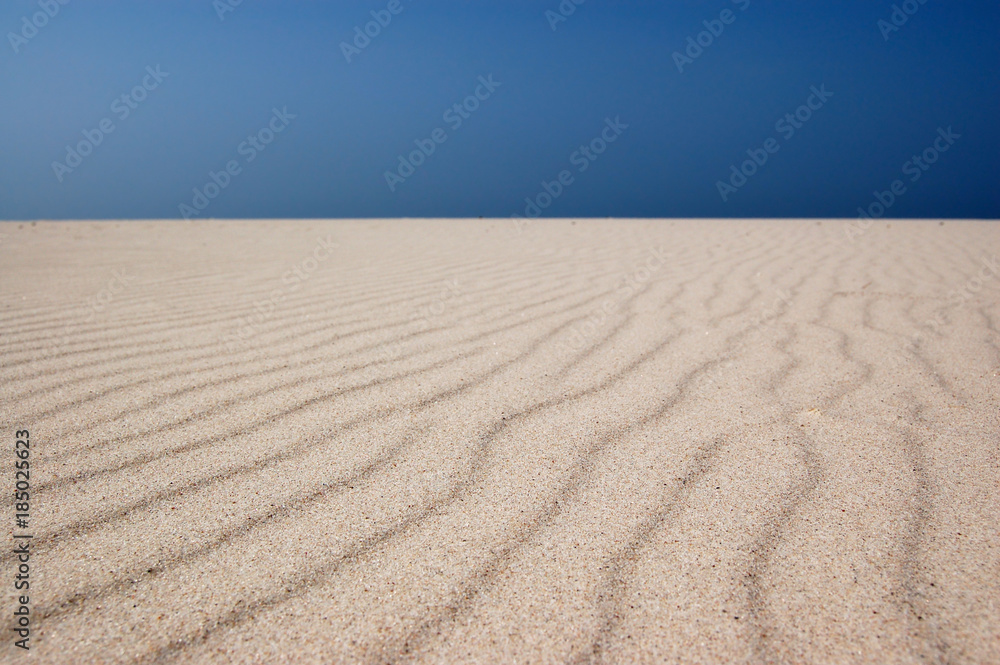 Naklejka premium Piasek na Plaży