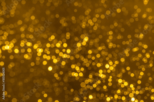 abstract gold bokeh background.