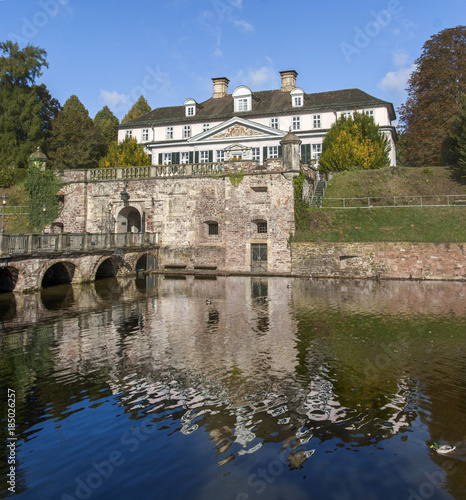 Bad Pyrmont Castle, a Baroque summerresidence in Lower Saxony photo