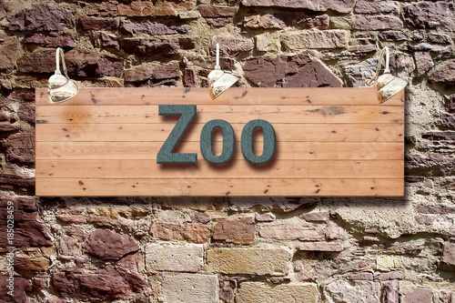 Schild 209 - Zoo photo