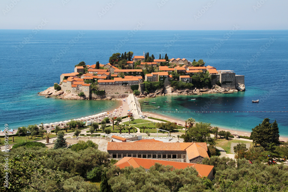 Sveti Stefan Island, Montenegro 