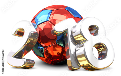 russia ball. Russian colore...