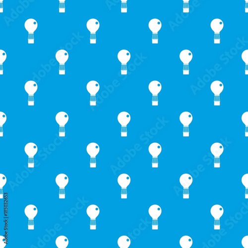 Aerostat pattern seamless blue