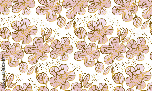 Abstract sakura blossom vec...