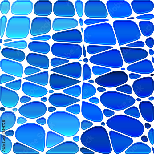 abstract vector stained-glass mosaic background