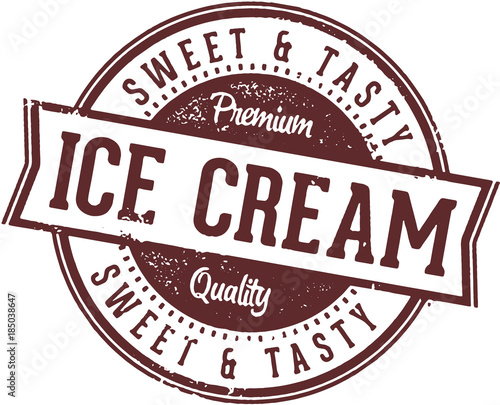 Sweet Ice Cream Dessert Sign