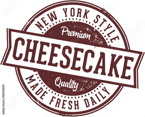 New York Style Cheesecake Sign