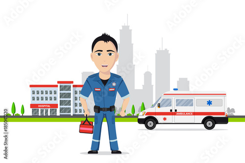 Picture of a paramedic