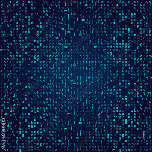 Javascript programming code background