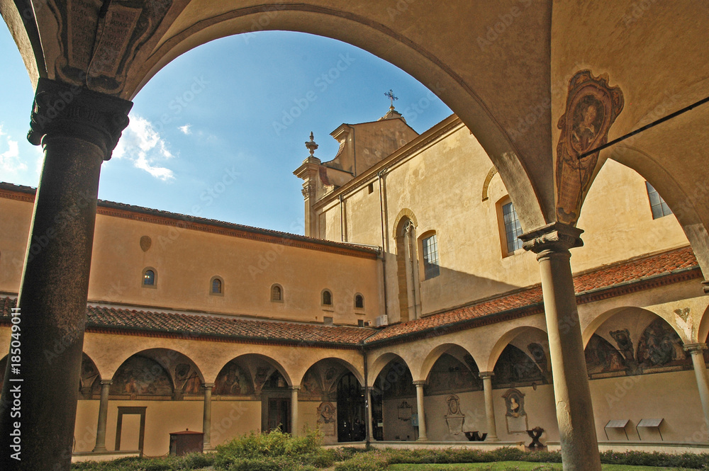 Firenze, il chiostro del monastero di San Marco